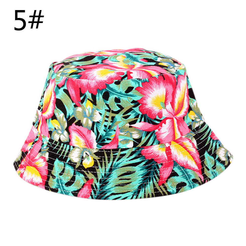 Floral Bucket Sun Hat