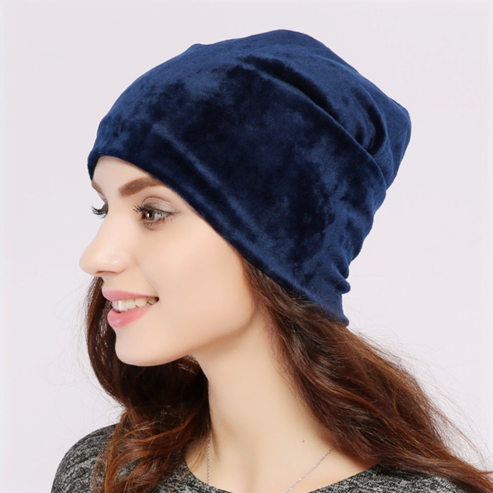 Casual Velvet Women's Beanies