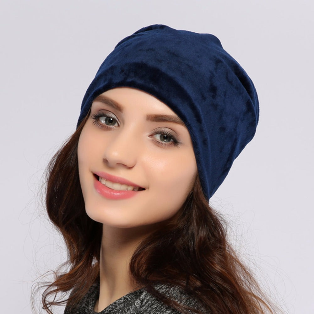 Casual Velvet Women's Beanies