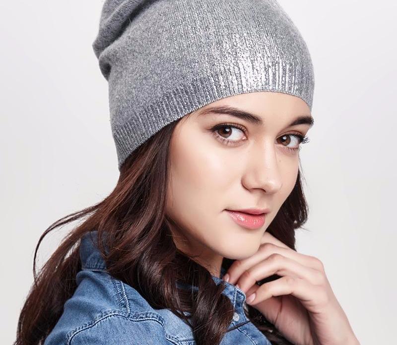 Shiny Thick Beanie Hat