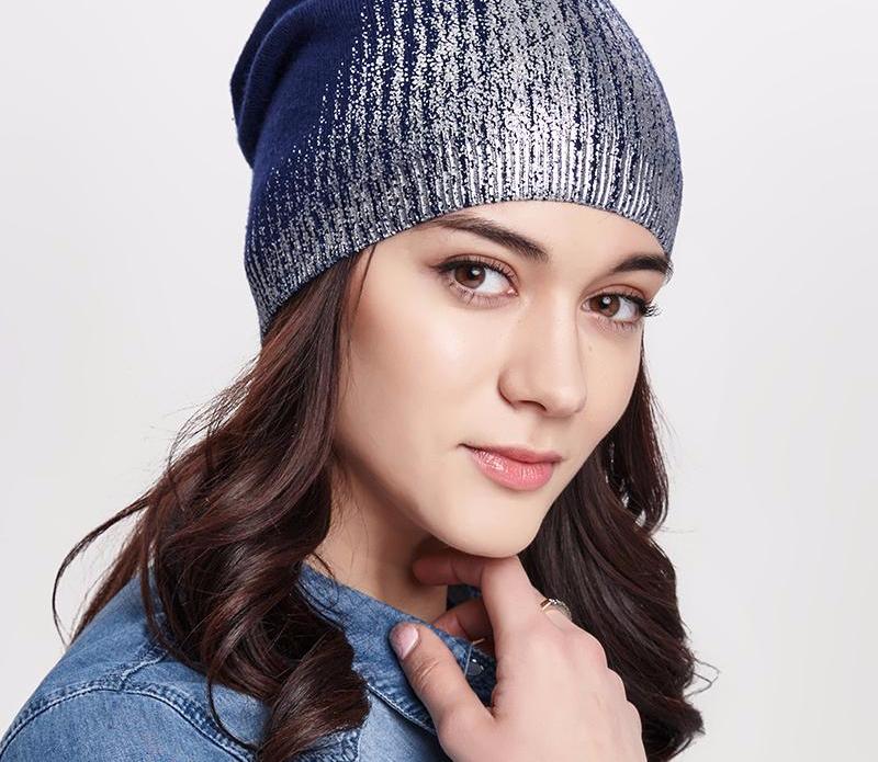 Shiny Thick Beanie Hat