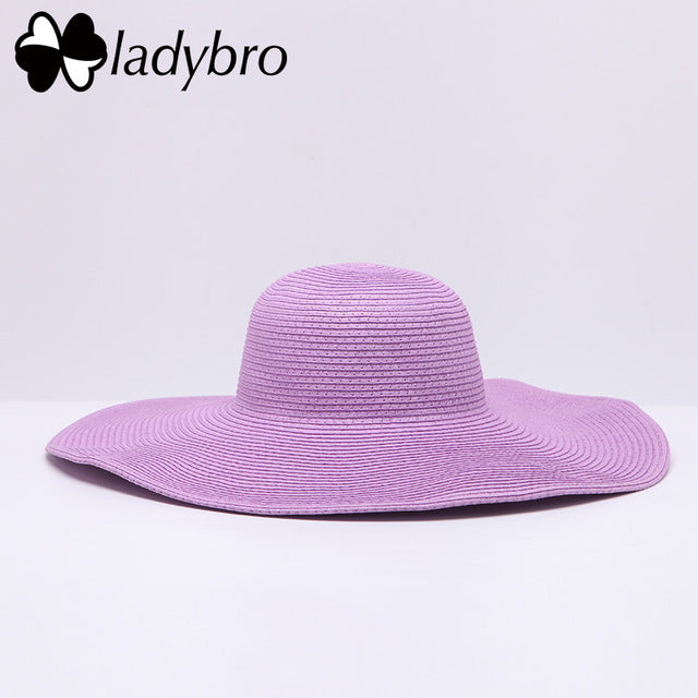 Wide Brim Floppy Sun Hat