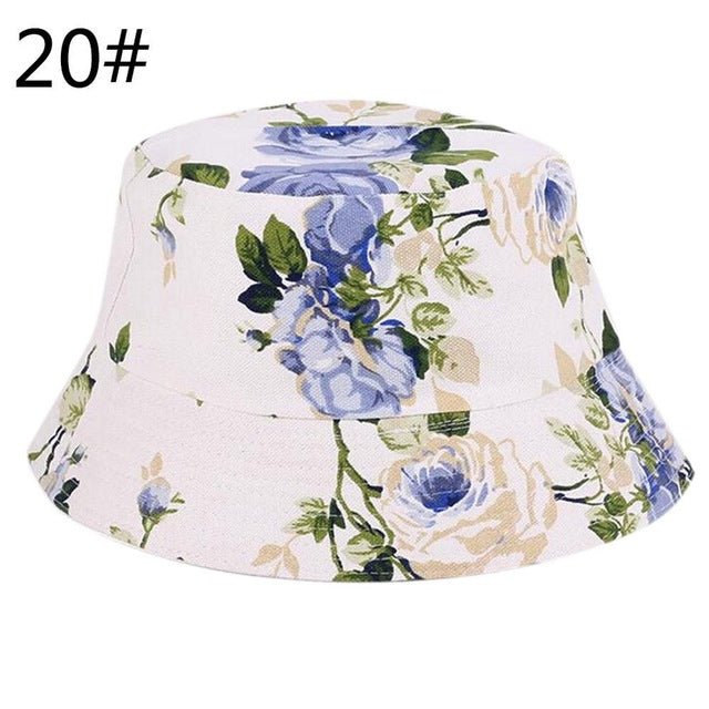 Floral Bucket Sun Hat