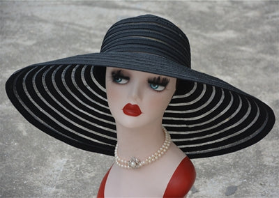 Elegant Wide Brim Summer Hat