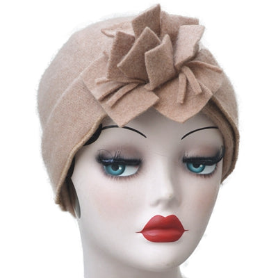 Vintage Flower Cloche Hat