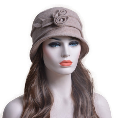 Flower Twist Casual Hat