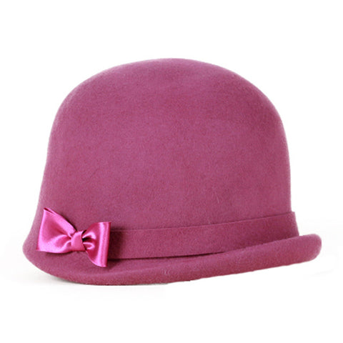 Elegant Mini Bow Casual Hat