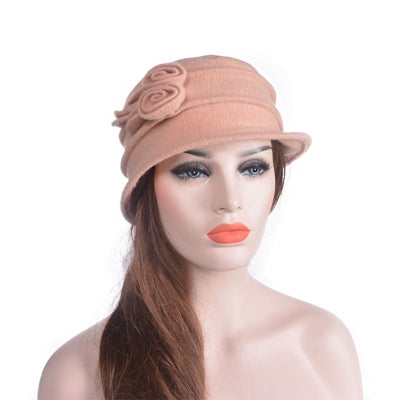 Flower Twist Casual Hat