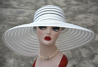 Elegant Wide Brim Summer Hat